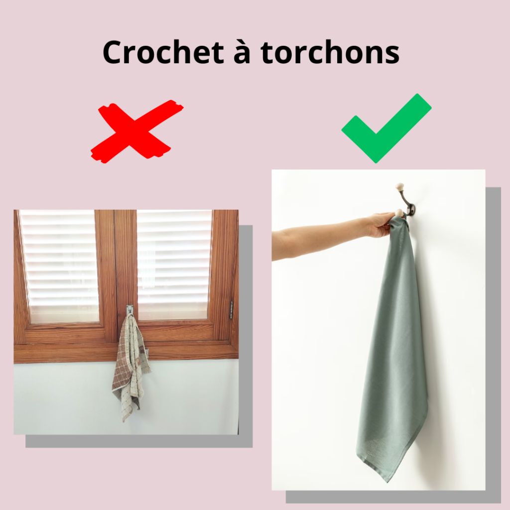 Crochet à torchons