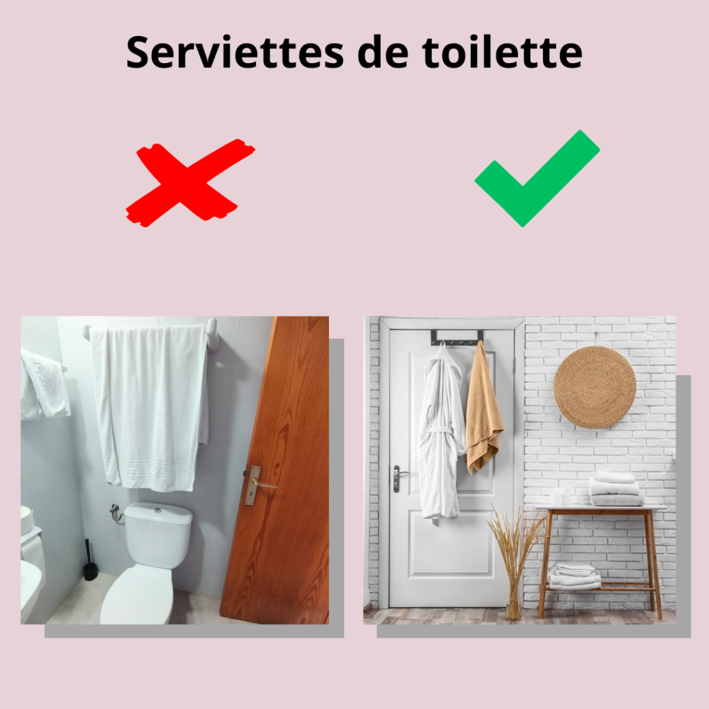 Serviettes de toilette